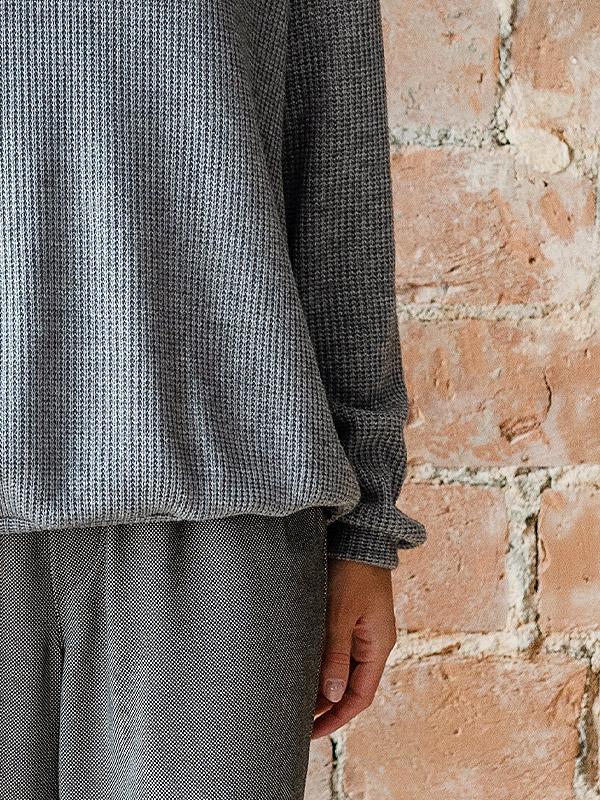 Lega megztinis su viskoze "Sanema Grey"