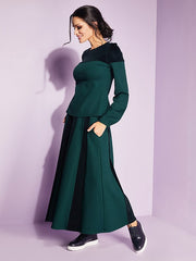 Lega sijonas "Vergara Dark Green"