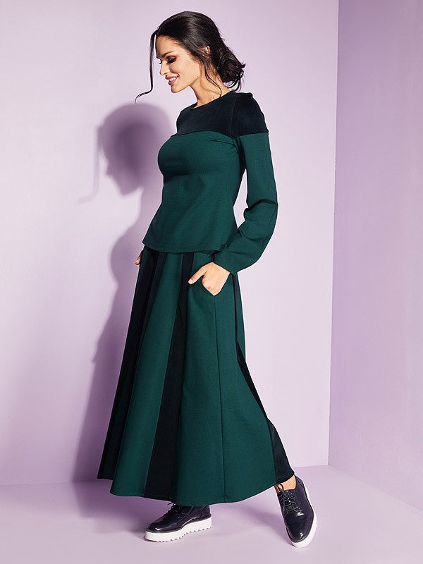 Lega sijonas "Vergara Dark Green"