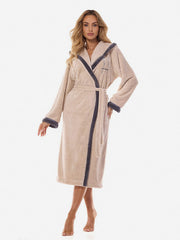 L&L ilgas chalatas su gobtuvu "Tess Long Angora"