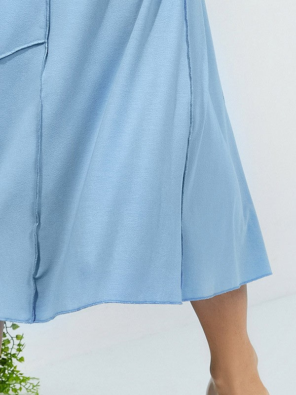 Lega viskozinis sijonas "Lavender Light Blue"