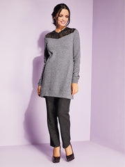 Lega kelnės "Benson Black - White Stripes"