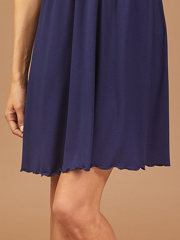 Lega viskoziniai naktiniai "Lucia Dark Blue"