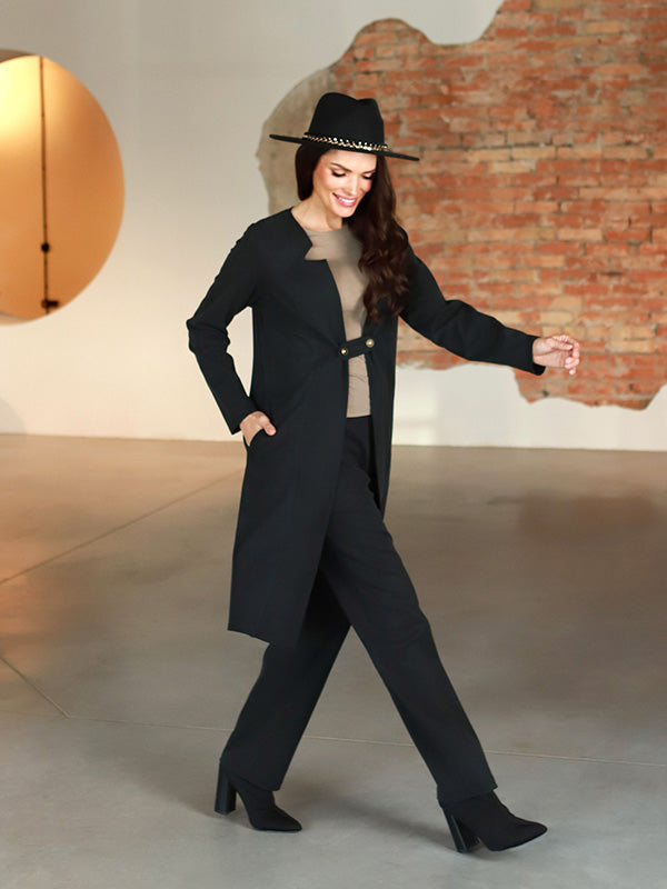 Lega Long Jacket Emily Black