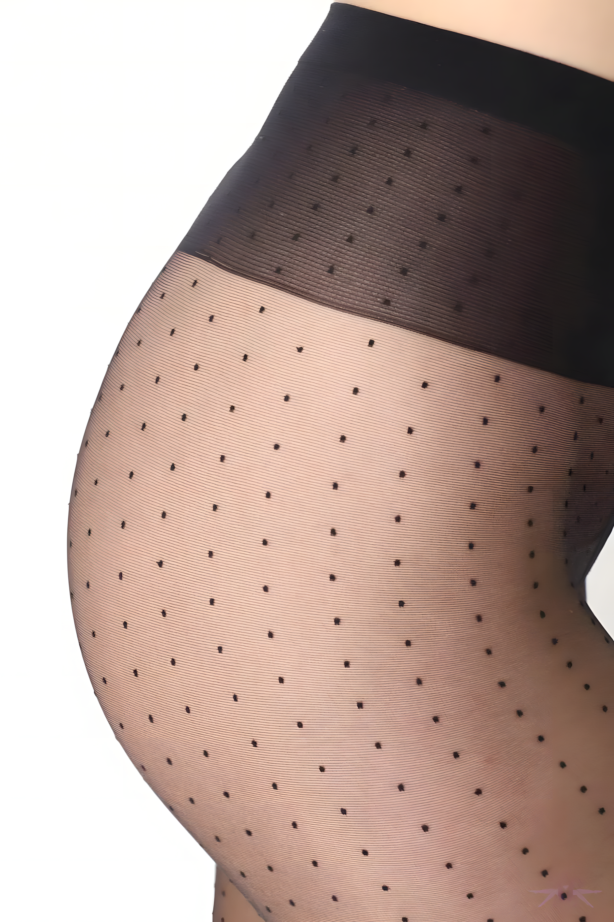 Oroblu Dotted Tights Adelle 20 Den Black