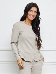 Lega palaidinė "Sinclair Sand - Black Dots"