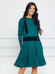 Lega suknelė "Lynette Dark Green"