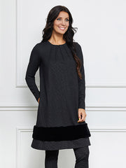 Lega suknelė "Amelie Black - White Dots"