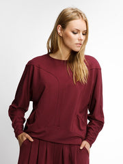 Lega viskozinė palaidinė "Queens Cherry"