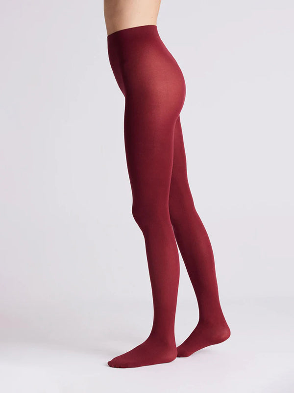 Ysabel Mora nepermatomos pėdkelnės "Panty 70 Den Granate"