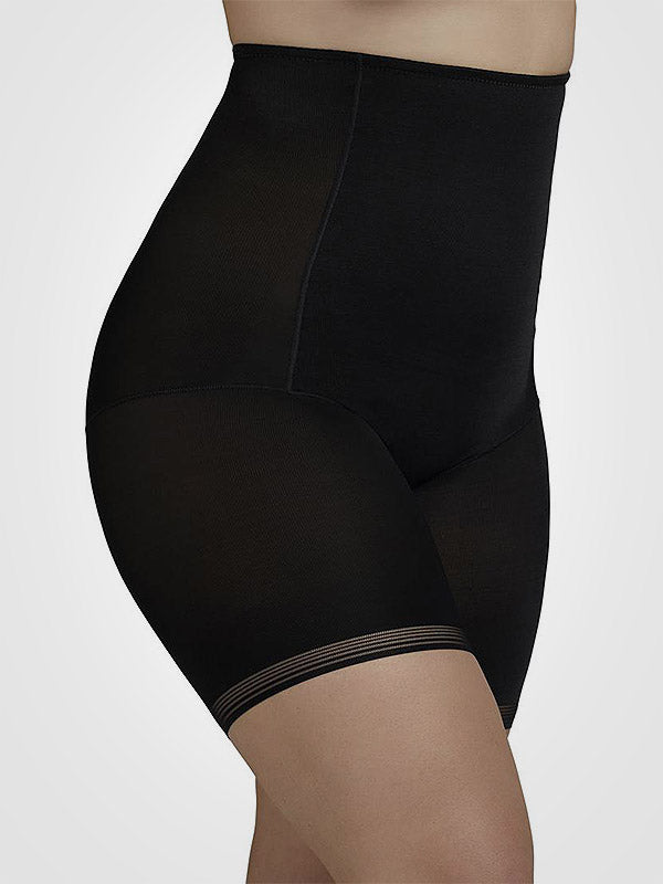 Ysabel Mora aukšto juosmens koreguojantys šortukai "Kaily Black"