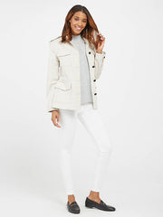 Spanx koreguojantys džinsai-leginsai "Ankle Skinny White"