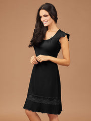 Lega medvilniniai naktiniai "Verda Black"