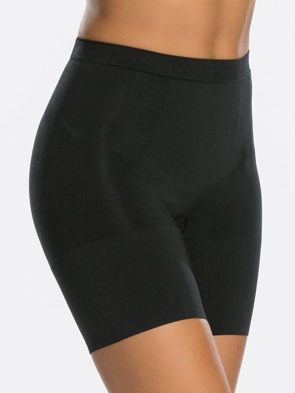 Spanx Sculpting Shorts OnCore Mid-Thigh Black