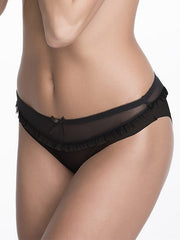 Julimex kelnaitės su raukinukais "Madam Black"