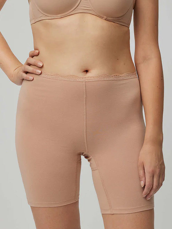 Ysabel Mora antialerginiai medvilniniai aukšto juosmens šortukai