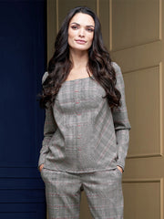 Lega palaidinė "Violette Multicolor Tweed"