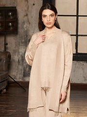 Bisbigli viskozinis kardiganas "Layla Beige"