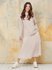 Lega medvilninis sijonas "Connie Light Grey"