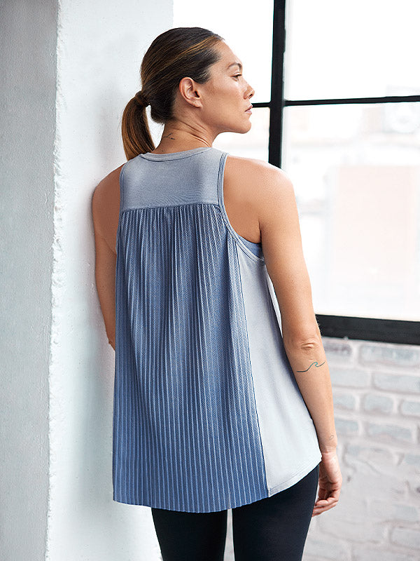 Ysabel Mora sportiniai marškinėliai "Juliet Dusty Blue"