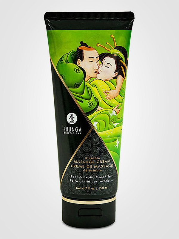 Shunga Massage Cream Pleasure Pear & Exotic Green Tea