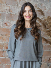 Lega palaidinė su viskoze "Sanem Grey"