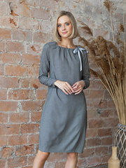 Lega suknelė su kaspinu "Hator Grey"