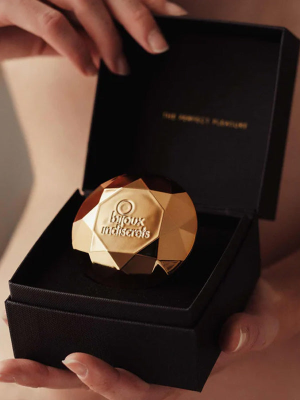 Bijoux Indiscrets intymių zonų masažuoklis "Diamond Twenty One Gold"