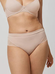 Ysabel Mora aukšto juosmens kelnaitės stringai "Mona Nude"