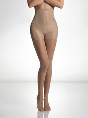 Amour paskirstytos kompresijos pėdkelnės "Slimeline 40 Den Nude"