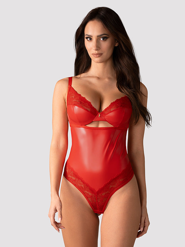 Obsessive šlapio efekto triko "Aliosa Red"