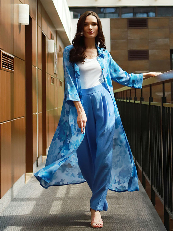 Lega viskozinė marškinių tipo suknelė