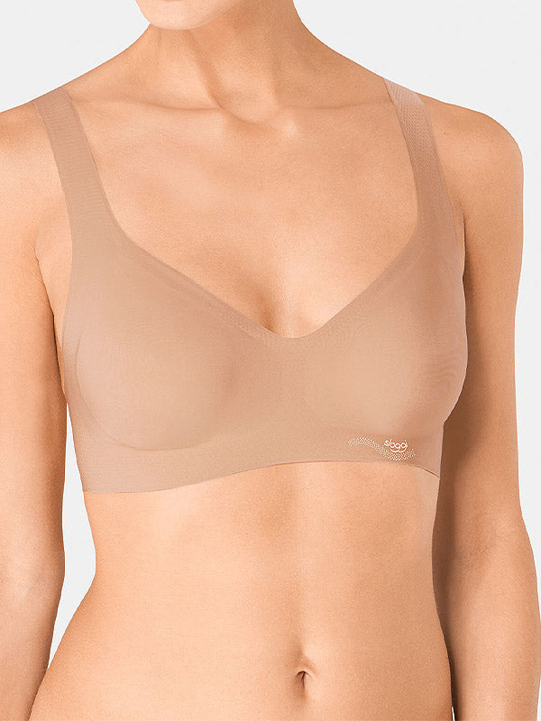 Sloggi lazeriu kirpta minkšta push up bevielė liemenėlė