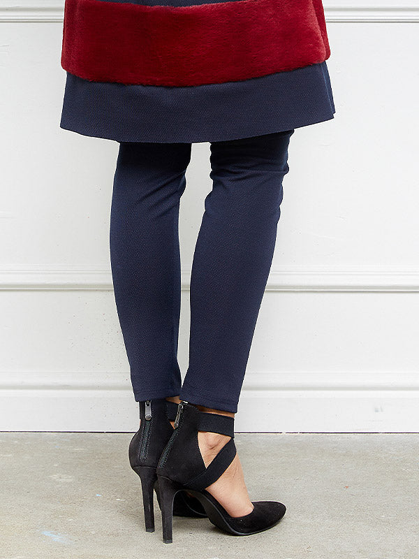 Lega tamprės "Giulia Navy - Bordeaux Dots"