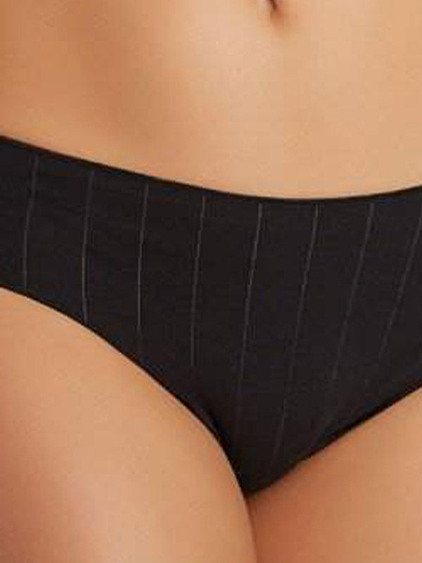 Ysabel Mora medvilninės kelnaitės "Lurda Midi Black"