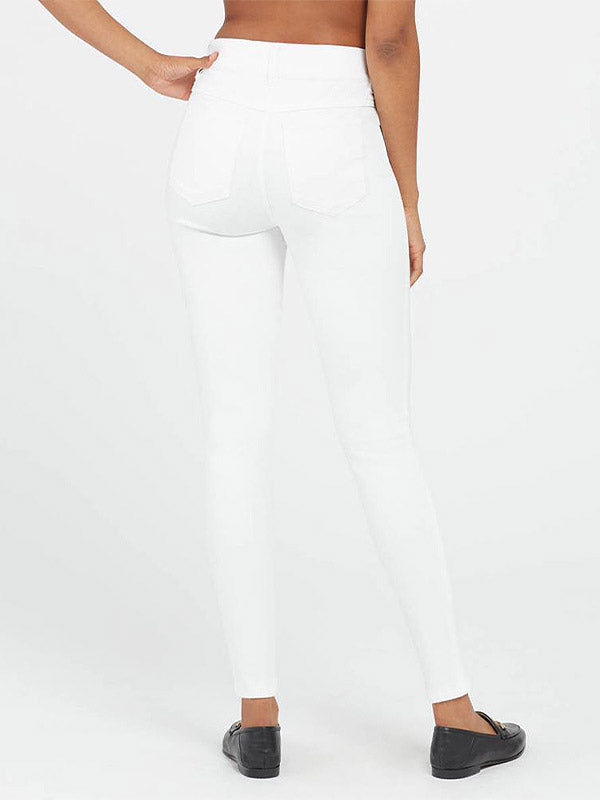 Spanx koreguojantys džinsai-leginsai "Ankle Skinny White"