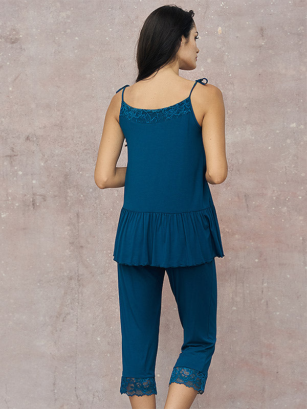 Lega viskozinė pižama "Milani Sea Blue"