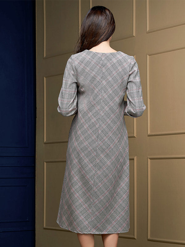 Lega midi suknelė "Rosita Multicolor Tweed"