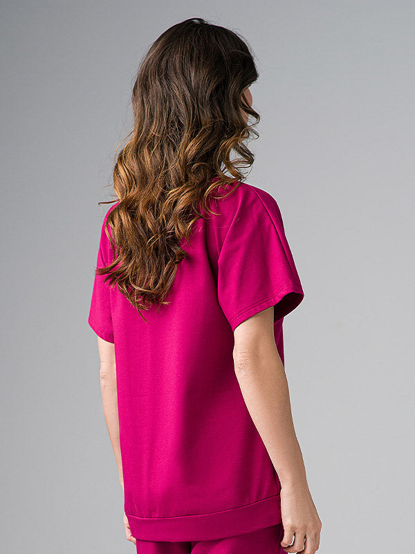 Lega medvilninė palaidinė "Margarita Fuchsia"