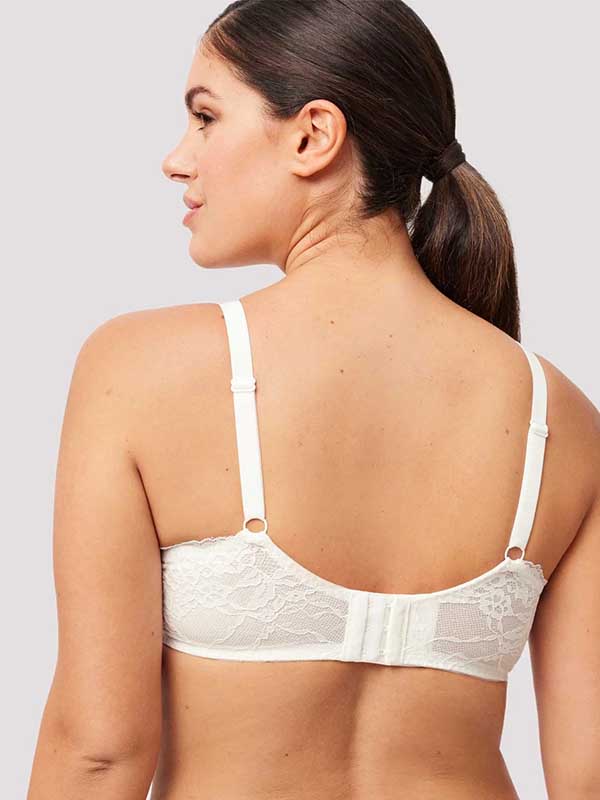 Ysabel Mora nėriniuota liemenėlė minkštais kaušeliais "Trudy White"