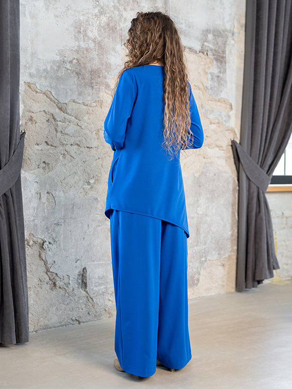 Lega asimetrinė tunika "Naomi Royal Blue"