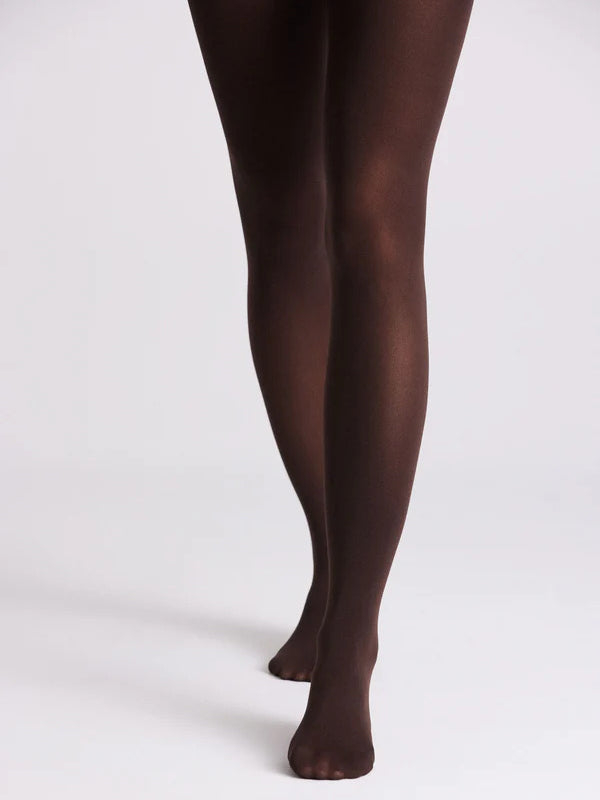 Ysabel Mora nepermatomos pėdkelnės "Panty 70 Den Brown"