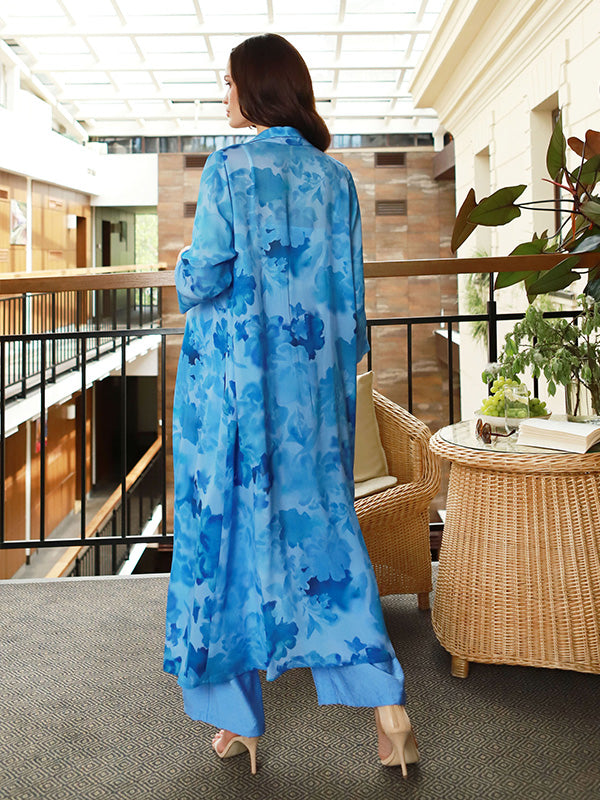 Lega viskozinė marškinių tipo suknelė "Elowen Blue"