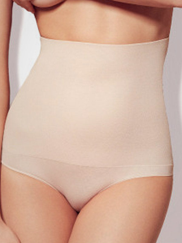 Gatta liekninančios aukšto juosmens kelnaitės "Bikini High Waist Light Nude"