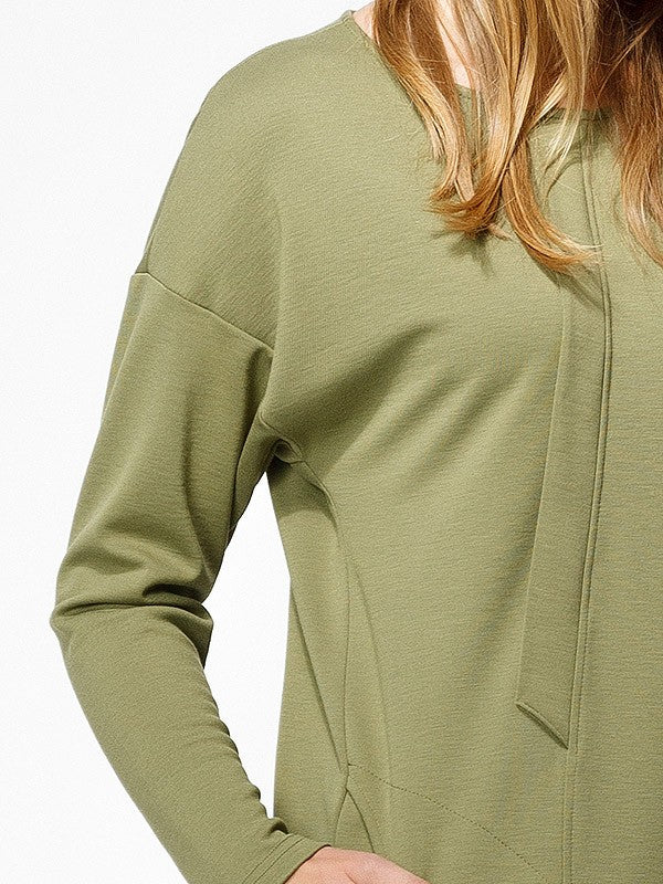 Lega viskozinė suknelė "Astor Green Olive"