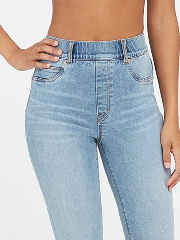 Spanx koreguojantys džinsai-leginsai "Ankle Skinny Light Blue"