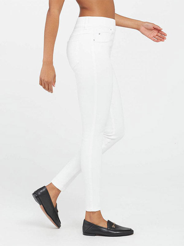 Spanx koreguojantys džinsai-leginsai "Ankle Skinny White"