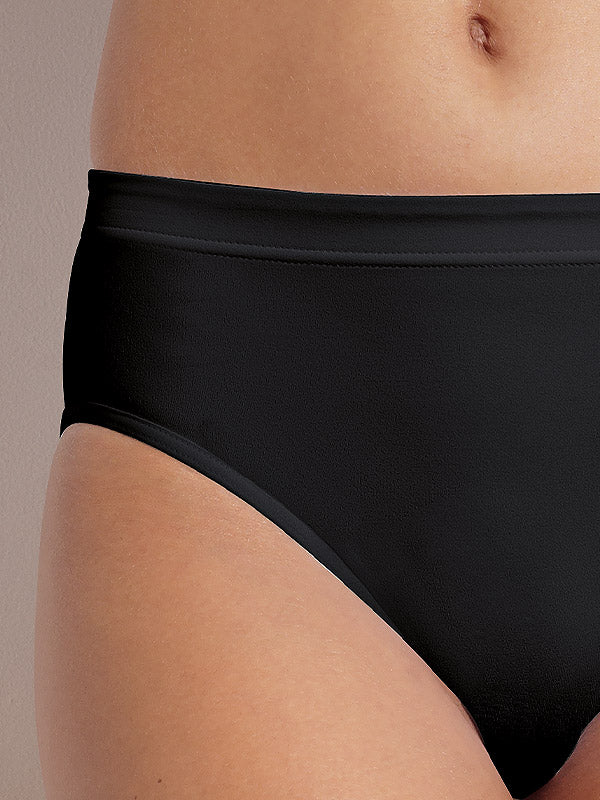 Sloggi liekninančios mikrofibros kelnaitės "Shape H Tai Black"