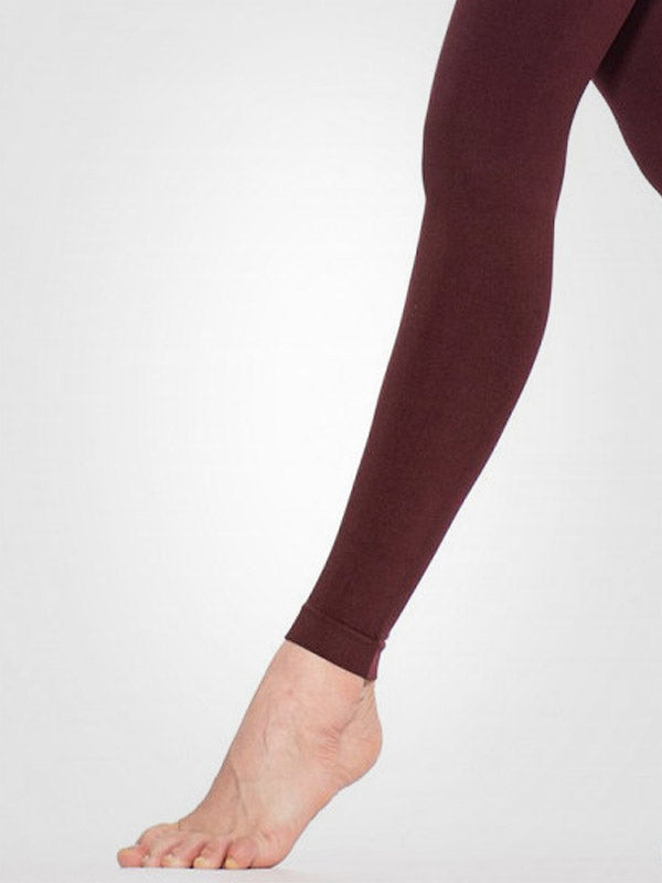 Giulia besiūlės nepermatomos tamprės patogiu juosmeniu "Model 2 Deep Marsala"