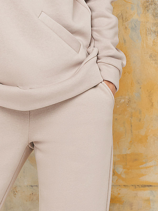 Lega medvilninės laisvalaikio kelnės "Cheryl Light Grey"